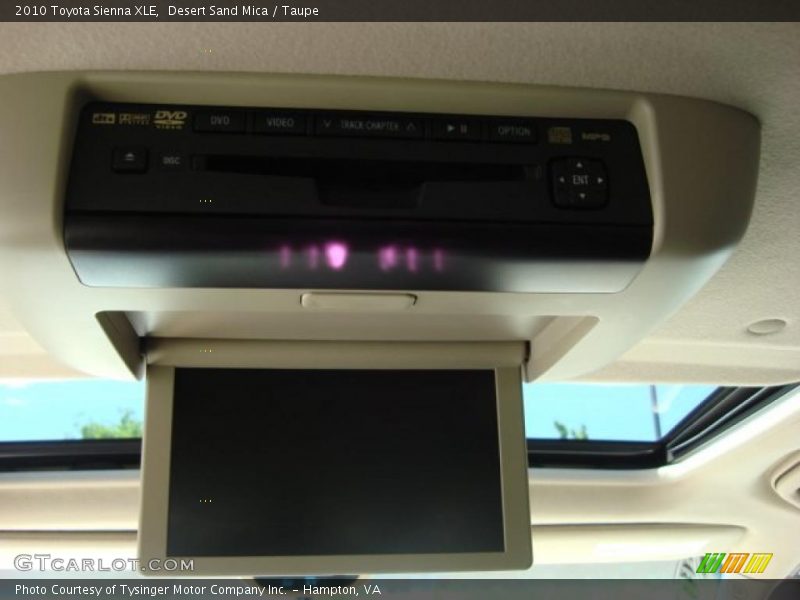 Desert Sand Mica / Taupe 2010 Toyota Sienna XLE