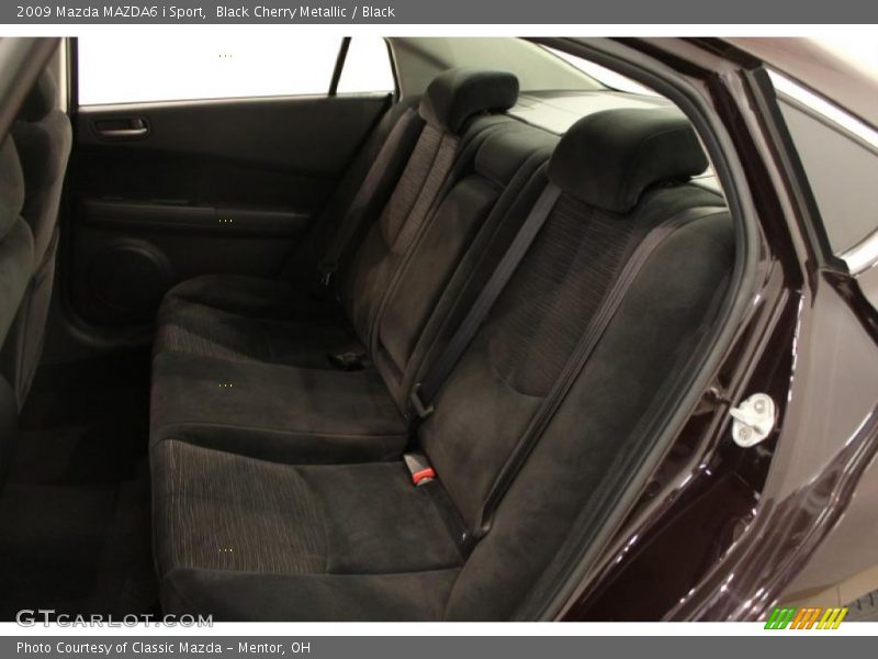 Black Cherry Metallic / Black 2009 Mazda MAZDA6 i Sport
