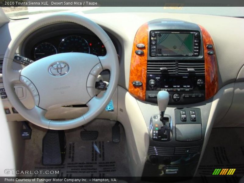 Desert Sand Mica / Taupe 2010 Toyota Sienna XLE