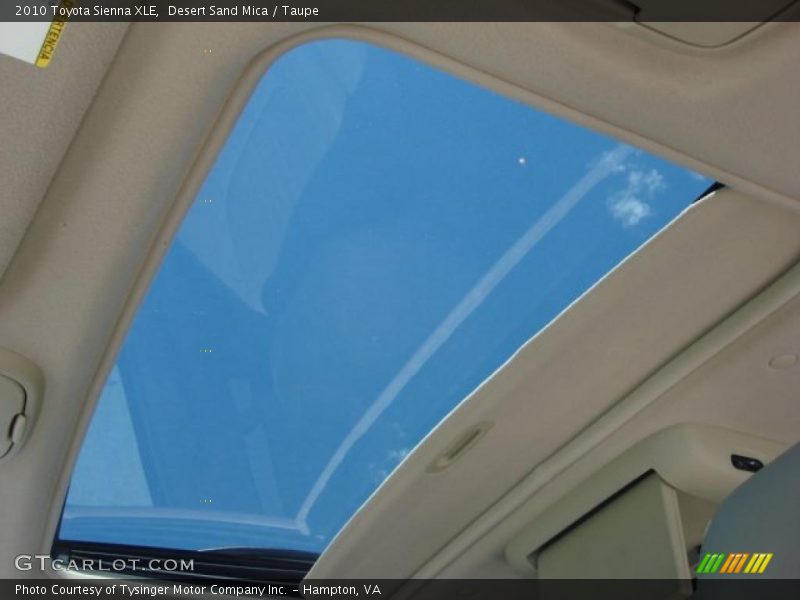Desert Sand Mica / Taupe 2010 Toyota Sienna XLE