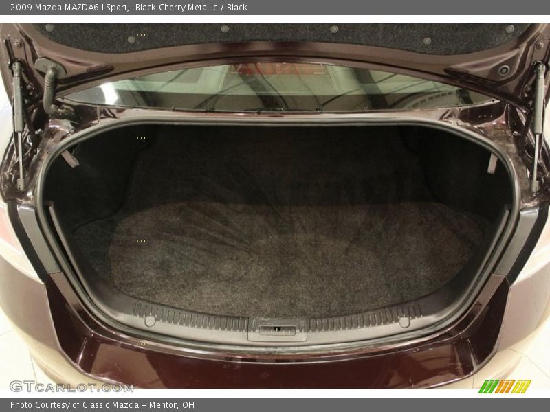 Black Cherry Metallic / Black 2009 Mazda MAZDA6 i Sport