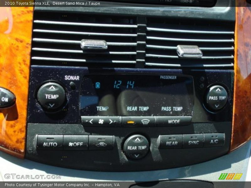 Desert Sand Mica / Taupe 2010 Toyota Sienna XLE