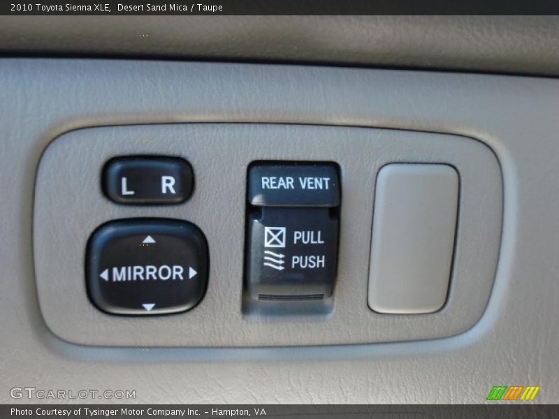 Desert Sand Mica / Taupe 2010 Toyota Sienna XLE