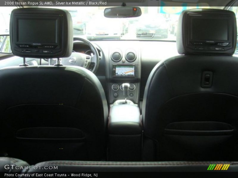 Silver Ice Metallic / Black/Red 2008 Nissan Rogue SL AWD