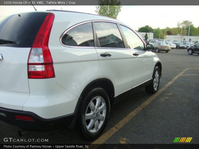 Taffeta White / Gray 2009 Honda CR-V EX 4WD