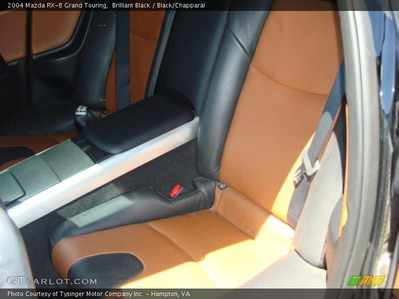 Brilliant Black / Black/Chapparal 2004 Mazda RX-8 Grand Touring