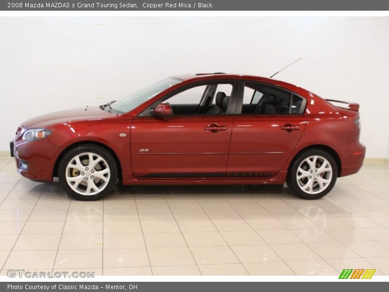  2008 MAZDA3 s Grand Touring Sedan Copper Red Mica