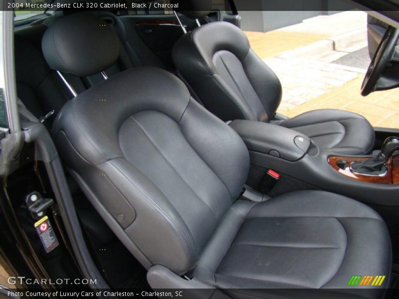 Black / Charcoal 2004 Mercedes-Benz CLK 320 Cabriolet