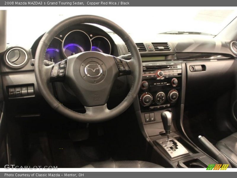  2008 MAZDA3 s Grand Touring Sedan Steering Wheel