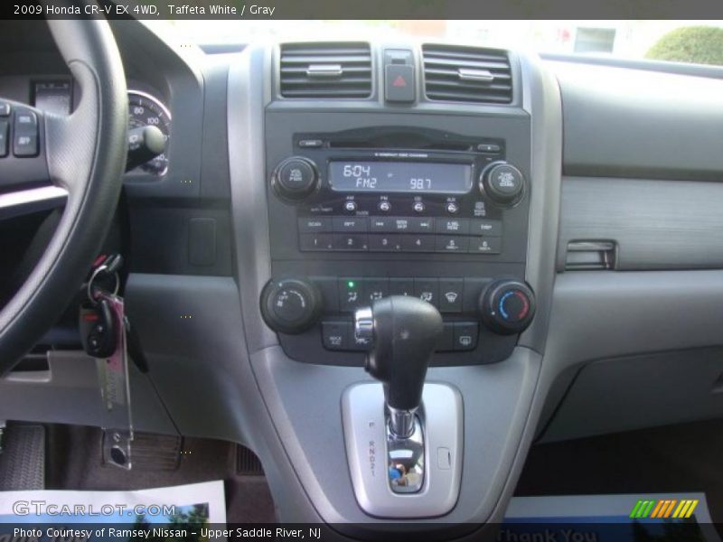 Taffeta White / Gray 2009 Honda CR-V EX 4WD