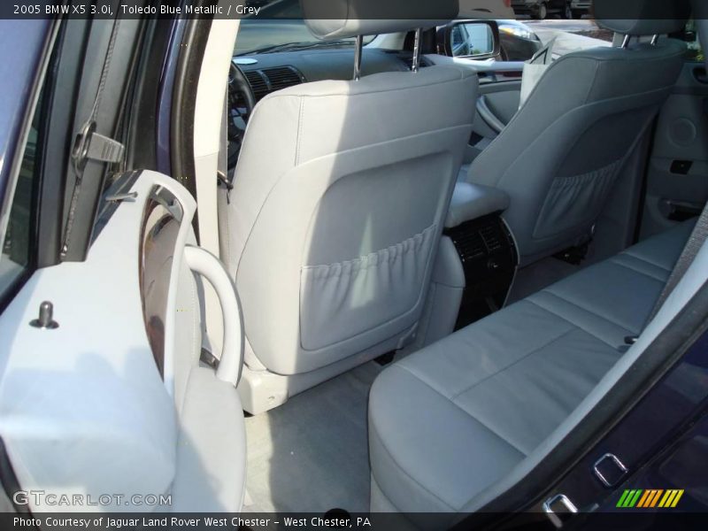 Toledo Blue Metallic / Grey 2005 BMW X5 3.0i