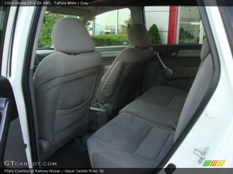 Taffeta White / Gray 2009 Honda CR-V EX 4WD