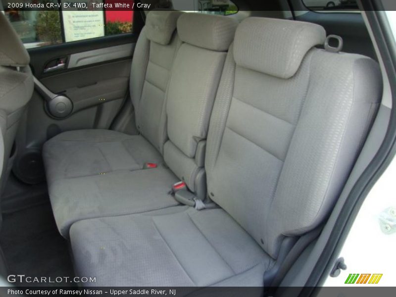 Taffeta White / Gray 2009 Honda CR-V EX 4WD