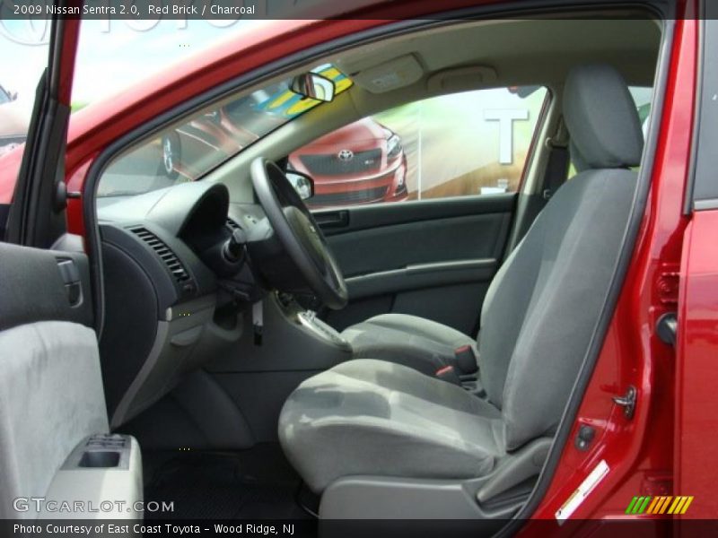 Red Brick / Charcoal 2009 Nissan Sentra 2.0
