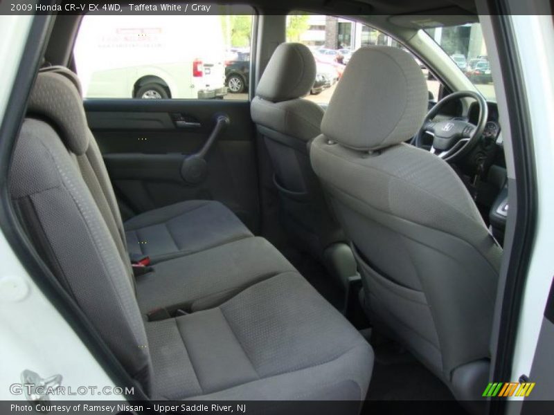 Taffeta White / Gray 2009 Honda CR-V EX 4WD