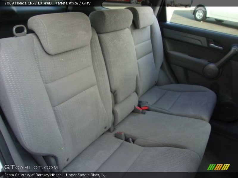 Taffeta White / Gray 2009 Honda CR-V EX 4WD