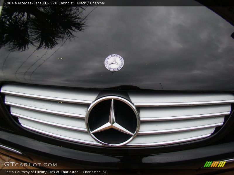 Black / Charcoal 2004 Mercedes-Benz CLK 320 Cabriolet