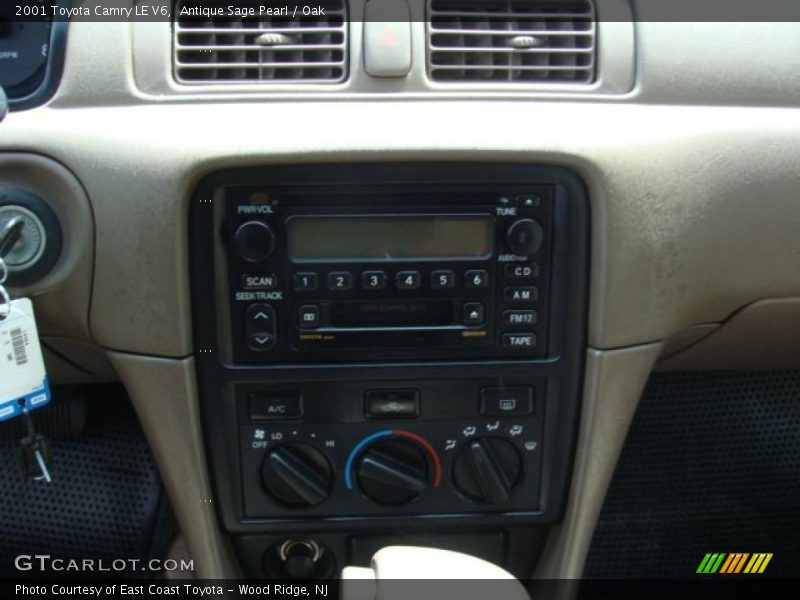 Antique Sage Pearl / Oak 2001 Toyota Camry LE V6