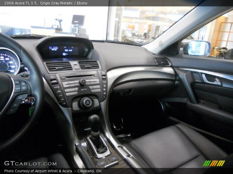 Grigio Gray Metallic / Ebony 2009 Acura TL 3.5