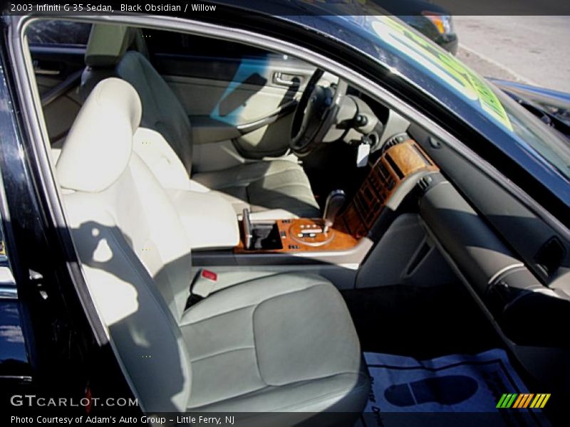 Black Obsidian / Willow 2003 Infiniti G 35 Sedan