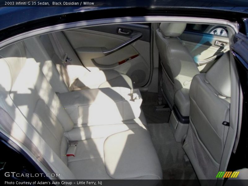 Black Obsidian / Willow 2003 Infiniti G 35 Sedan