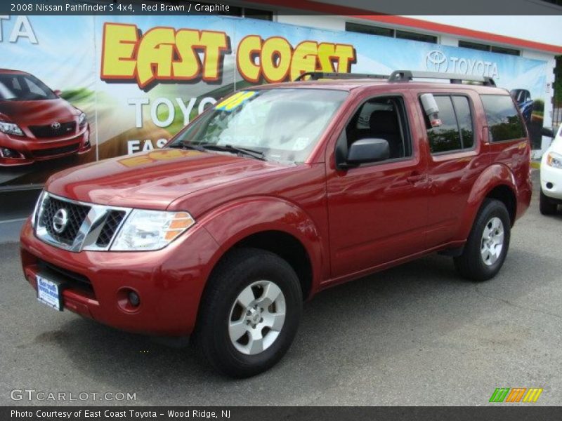 Red Brawn / Graphite 2008 Nissan Pathfinder S 4x4
