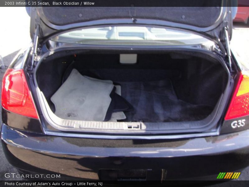 Black Obsidian / Willow 2003 Infiniti G 35 Sedan