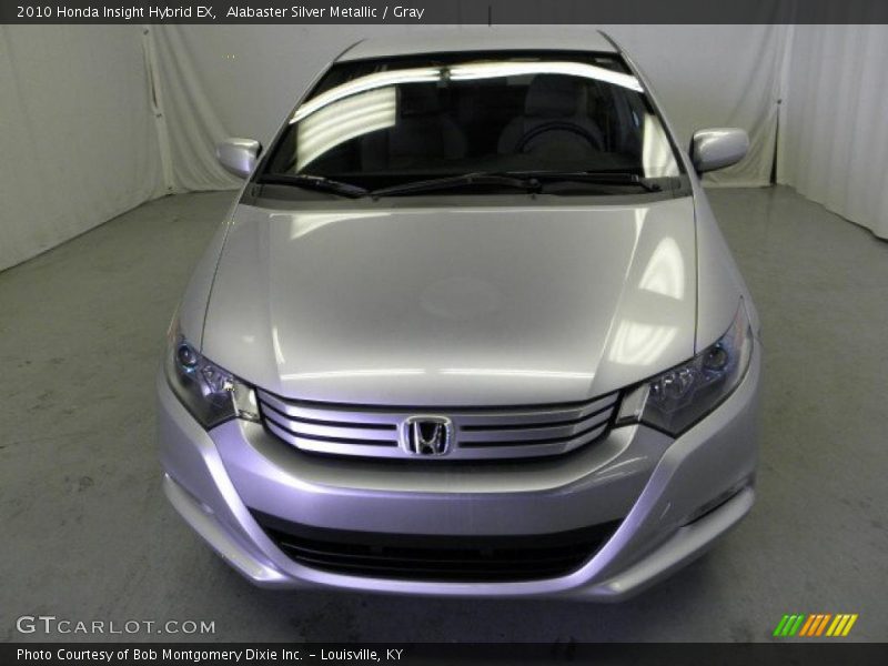 Alabaster Silver Metallic / Gray 2010 Honda Insight Hybrid EX