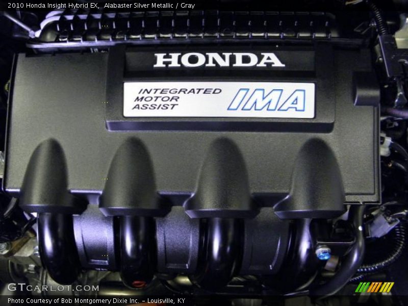 Alabaster Silver Metallic / Gray 2010 Honda Insight Hybrid EX