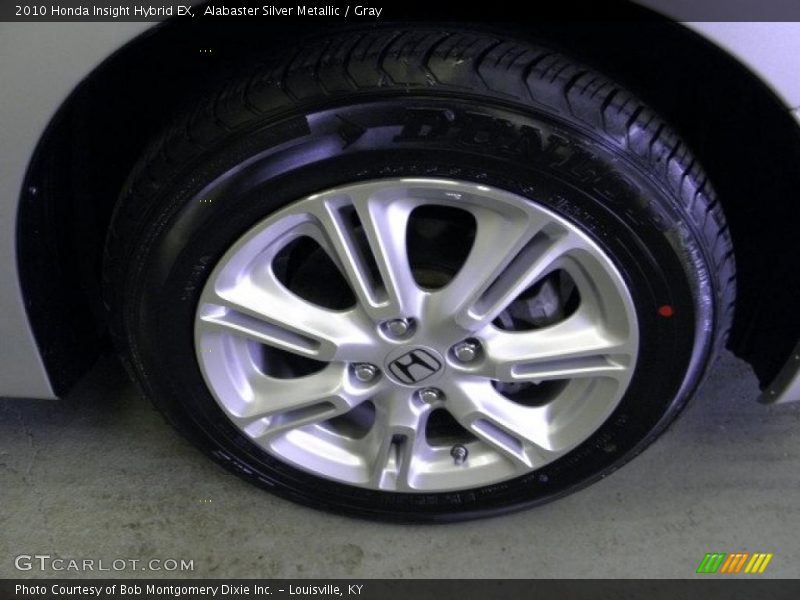 Alabaster Silver Metallic / Gray 2010 Honda Insight Hybrid EX