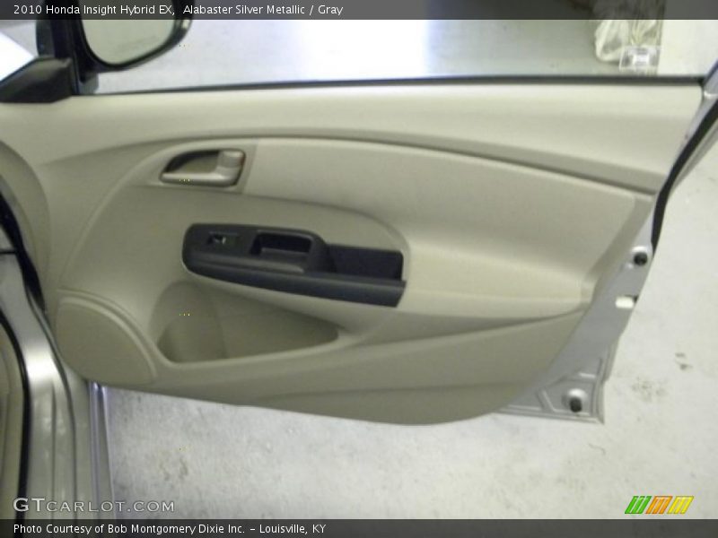 Alabaster Silver Metallic / Gray 2010 Honda Insight Hybrid EX