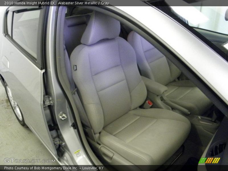 Alabaster Silver Metallic / Gray 2010 Honda Insight Hybrid EX
