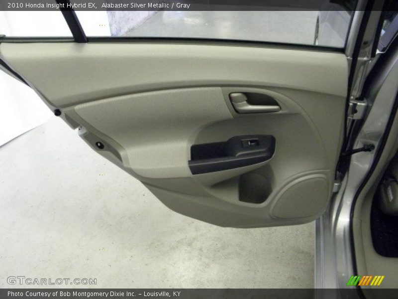 Alabaster Silver Metallic / Gray 2010 Honda Insight Hybrid EX