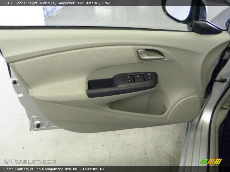 Alabaster Silver Metallic / Gray 2010 Honda Insight Hybrid EX
