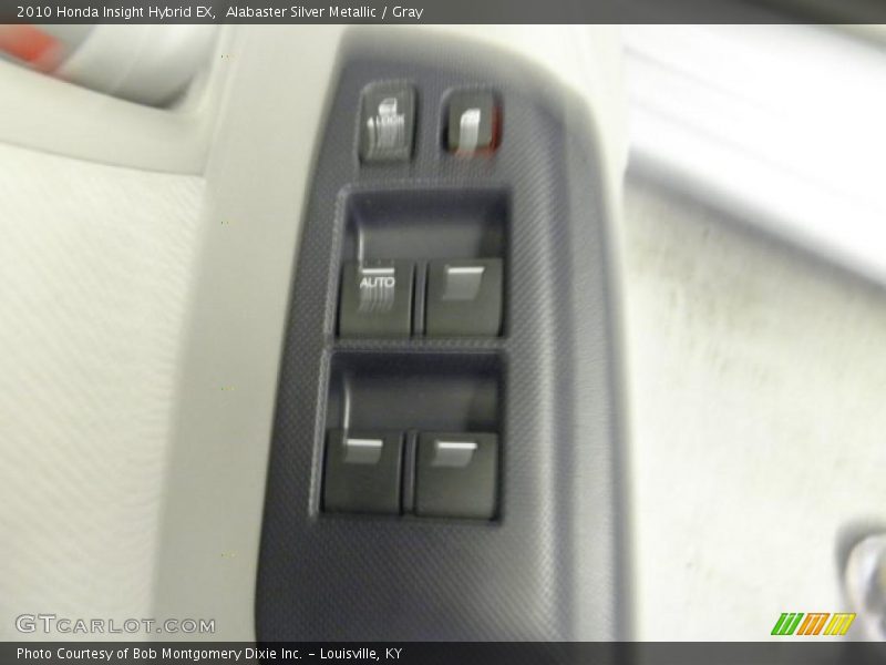 Alabaster Silver Metallic / Gray 2010 Honda Insight Hybrid EX