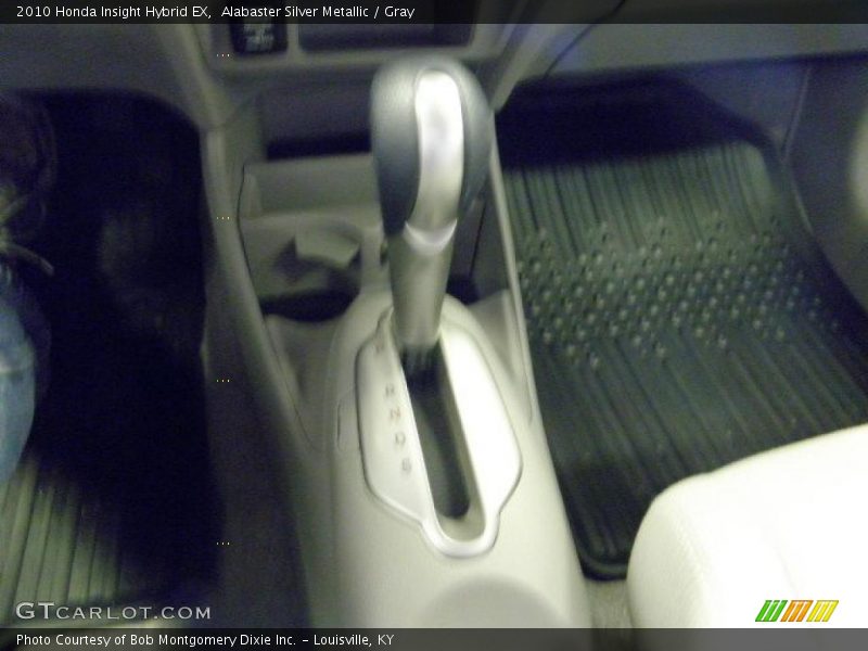 Alabaster Silver Metallic / Gray 2010 Honda Insight Hybrid EX