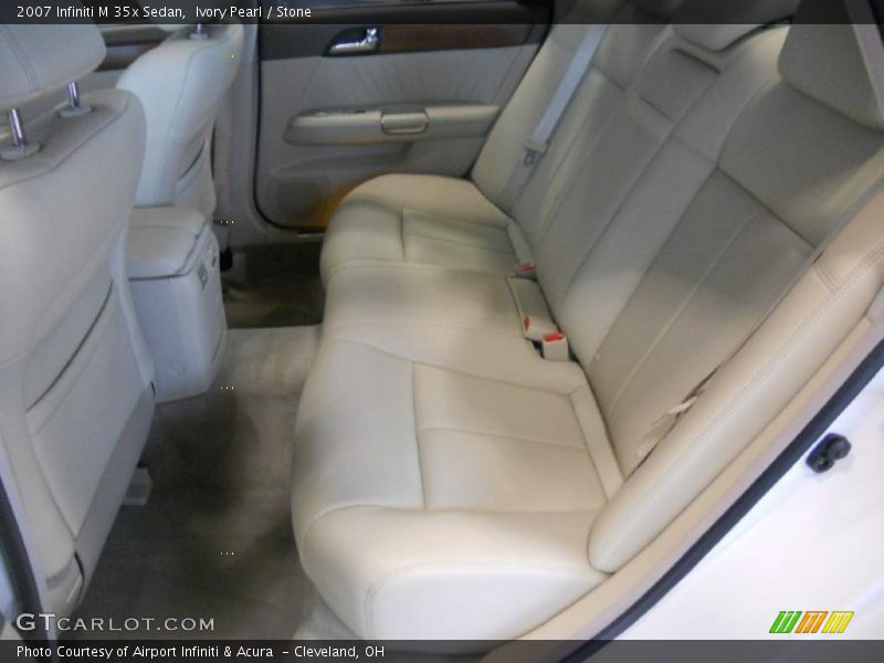 Ivory Pearl / Stone 2007 Infiniti M 35x Sedan