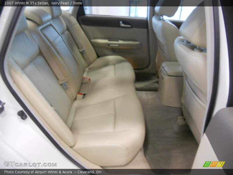 Ivory Pearl / Stone 2007 Infiniti M 35x Sedan
