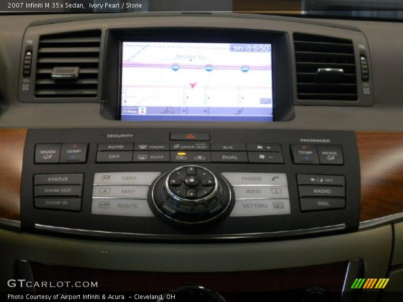 Ivory Pearl / Stone 2007 Infiniti M 35x Sedan