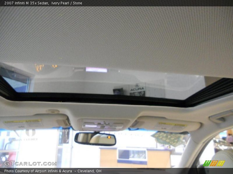 Ivory Pearl / Stone 2007 Infiniti M 35x Sedan
