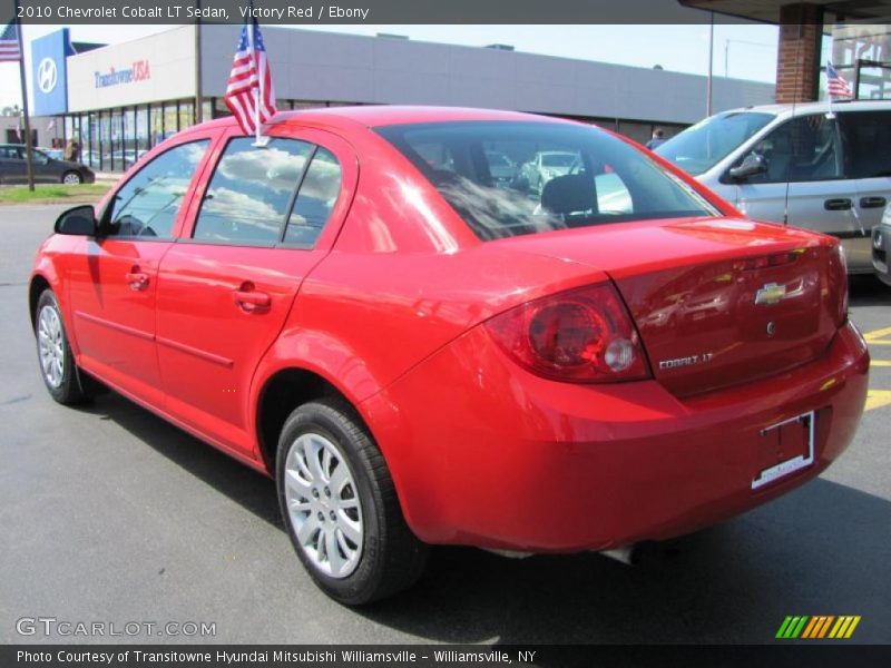 Victory Red / Ebony 2010 Chevrolet Cobalt LT Sedan