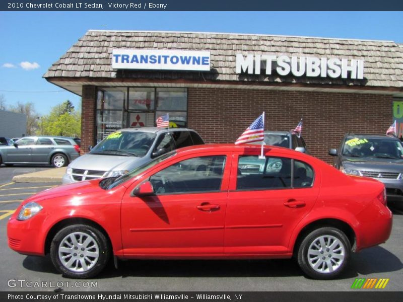 Victory Red / Ebony 2010 Chevrolet Cobalt LT Sedan