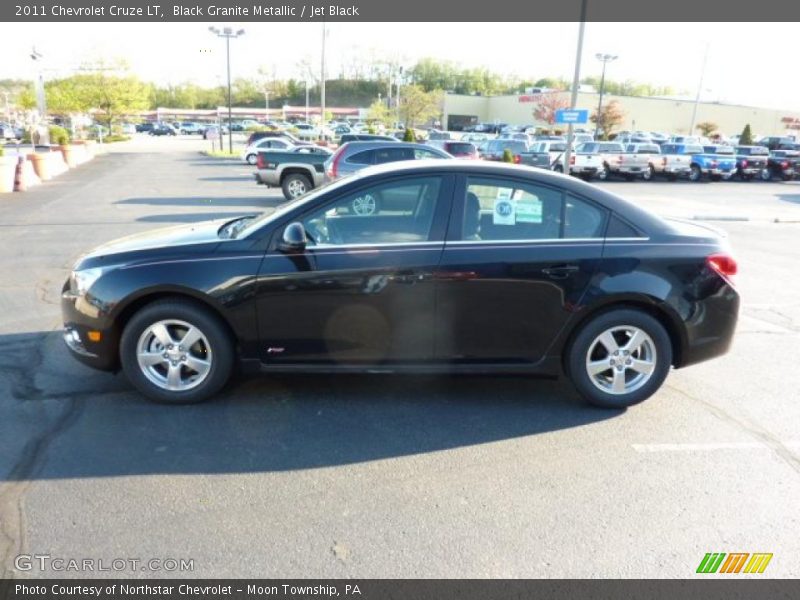 Black Granite Metallic / Jet Black 2011 Chevrolet Cruze LT