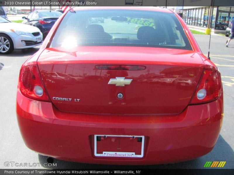 Victory Red / Ebony 2010 Chevrolet Cobalt LT Sedan