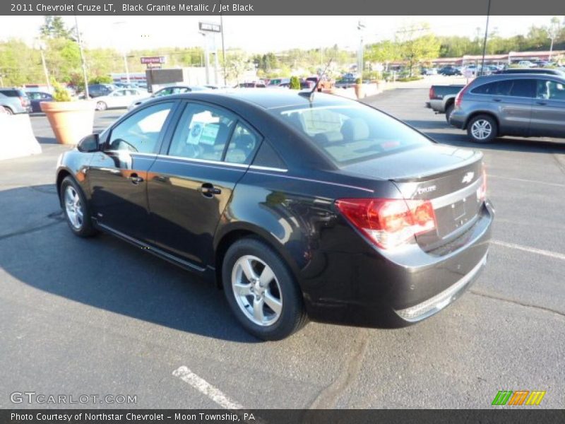 Black Granite Metallic / Jet Black 2011 Chevrolet Cruze LT