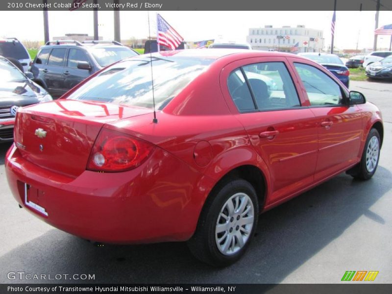 Victory Red / Ebony 2010 Chevrolet Cobalt LT Sedan