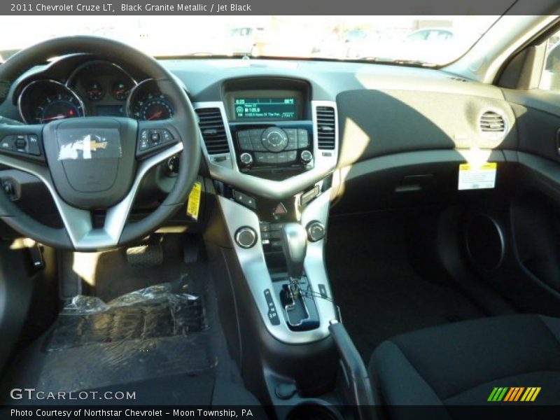 Black Granite Metallic / Jet Black 2011 Chevrolet Cruze LT