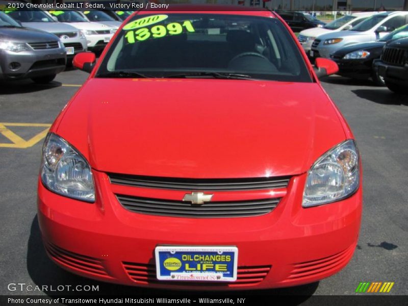 Victory Red / Ebony 2010 Chevrolet Cobalt LT Sedan