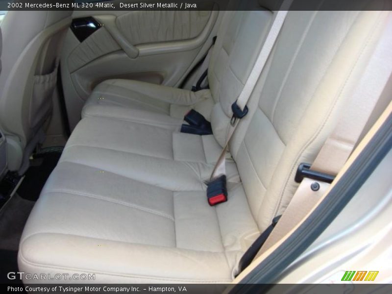 Desert Silver Metallic / Java 2002 Mercedes-Benz ML 320 4Matic