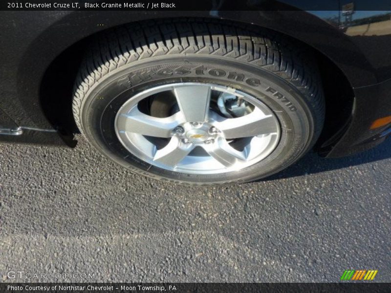Black Granite Metallic / Jet Black 2011 Chevrolet Cruze LT